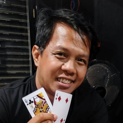 Mark, home game player, smiling